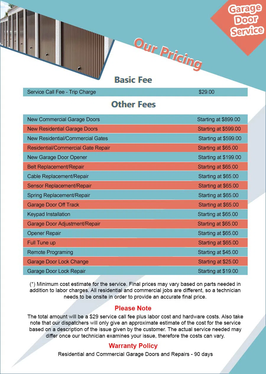 Golden Garage Door Repair Service Nashville, TN 615-567-3255